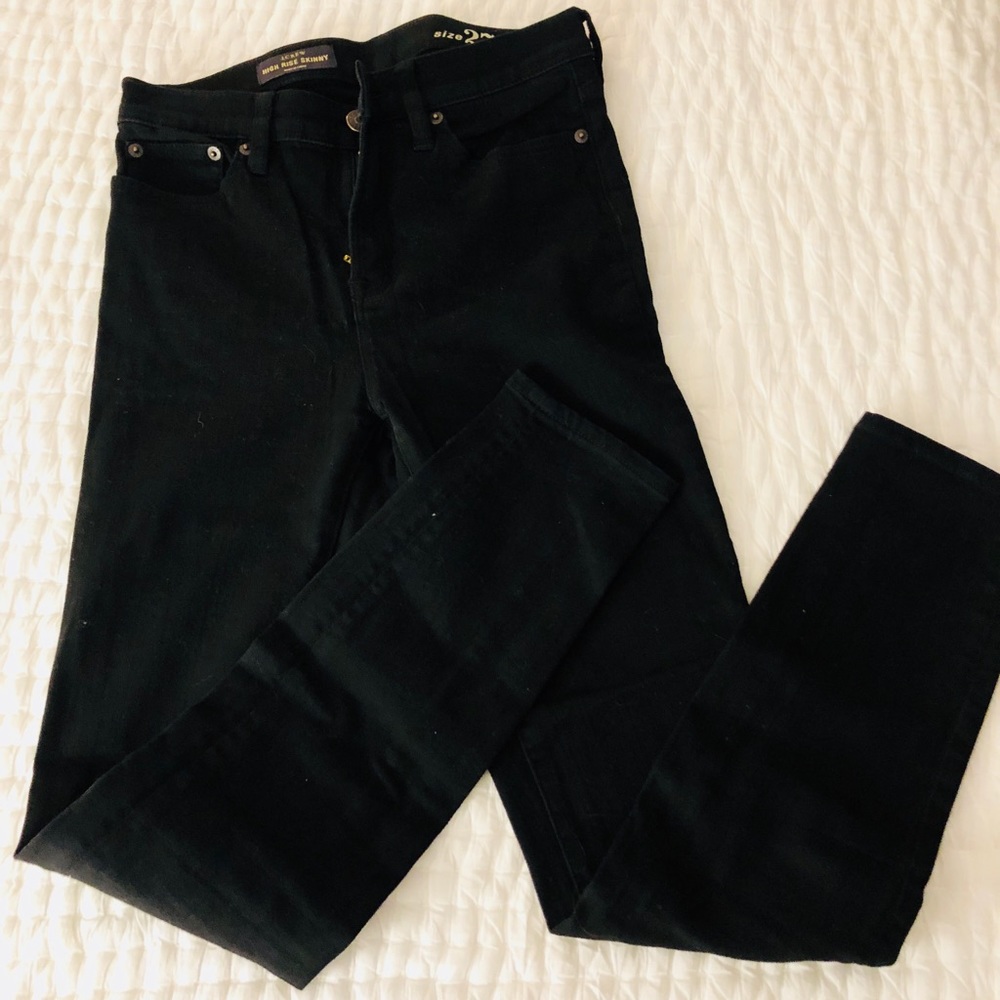 JCrew high rise jeans